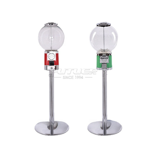 Máquina expendedora de bolas saltarinas con sistema mecánico, máquina de chicles con monedas, dispensador de dulces seguro para niños con pedestal - Product Image 1