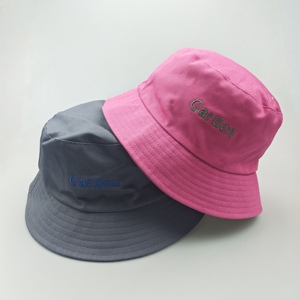 Chapeaux seau brodés avec logo personnalisé Chapeau de pêcheur réversible double face Panama <span class=keywords><strong>Bob</strong></span> unisexe pour l'extérieur Casquette Gorras de randonnée pour l'extérieur - Product Image 1