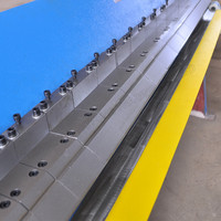 W1.2x1220 Plieuse à frein à main pour tôle Cintreuse manuelle de casseroles et de boîtes