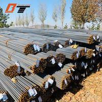 Barra de refuerzo de acero, barra deformada, bobina laminada en caliente, barra de refuerzo reforzada, acero HRB400 GB1499, diámetro, 6mm, 12mm, barra de refuerzo