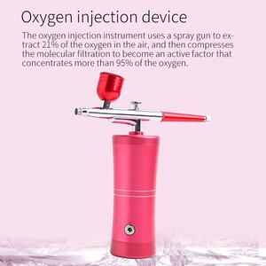 Pistola pulverizadora de agua portátil para rostro, maquillaje, pintura corporal, aerógrafo para barbería, mini bomba de aerógrafo con compresor - Product Image 3