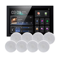 Panneau de commande tactile intelligent Anjielo 10 pouces, aluminium, Smart Life Zigbee pour amplificateur mural WiFi, passerelle Zigbee, télécommande