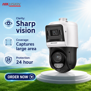 Caméra dôme réseau <span class=keywords><strong>Hikvision</strong></span> DS-2SE4C425MWG-E/14 TandemVu 4+4MP 25X DarkFighter avec capture couleur en zone et IR 100m - Product Image 1