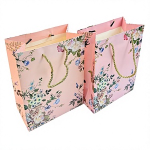 Custom Printed Design lovely bulk gift <b>bags</b> small business and birthday return gift <b>bags</b> with Drawstring - Product Image 1