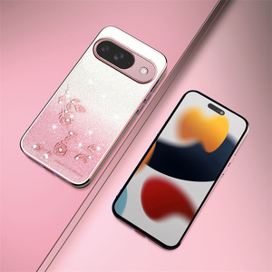 Ốp lưng điện thoại chống rơi hình hoa lấp lánh gồ ghề cho Samsung S26/S26 +/s26ultra/S25/s25ultra/s25edge - Product Image 1