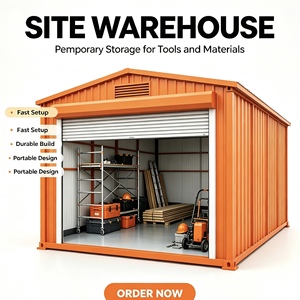 EluckSteel Mini-entrepôt en acier moderne, grande unité de stockage publique intérieure climatisée, 3 ans de garantie, <span class=keywords><strong>prix</strong></span> abordables - Product Image 2