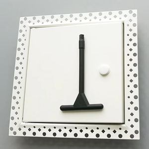 Fengze bán hàng trực tiếp 450x450 không thấm nước không cháy đánh giá thép kim loại khách sạn Bảng điều khiển cửa trong Trần cho căn hộ - Product Image 4