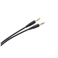 Cable de Audio Auxiliar con Conector Divisor en Y de 3.5mm, 2 en 1, Macho a Hembra, para MP3/MP4, Auriculares, Computadora, Micrófono/Altavoz, Duradero