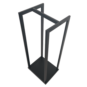 Venta directa de fábrica, fácil de montar, Patio trasero, jardín, Picnic, estante de almacenamiento de leña casero, Kit de herramientas de barbacoa de Metal - Product Image 5