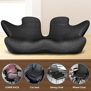 <strong>Extra</strong> <strong>Large</strong> Memory Foam Seat <strong>Cushion</strong> Thick for Long Sitting - Product Image 2