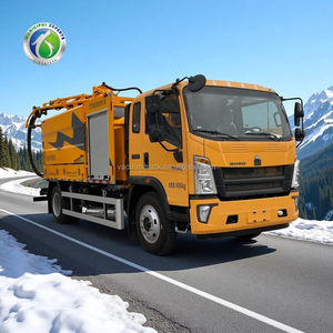 Camión de Limpieza de Alcantarillado Personalizado con Motor 4*2, 10cbm, Euro 5, Bomba de Alta Presión, Camión de Succión de Aguas Residuales - Product Image 3