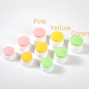 15g 30g 50g Yellow Pink Green Plastic PP <strong>Kids</strong> Skincare Packaging Lotion <strong>Jars</strong> <strong>kids</strong> Cosmetic <strong>Jars</strong> for <strong>Kids</strong> - Product Image 2