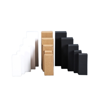 Boîtes d'emballage personnalisées en papier kraft imperméable pour bijoux et montres avec logo pour l'expédition, destinées aux marques de mode et aux petites entreprises