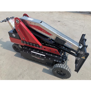 Caminhão De Empilhadeira De Motor Elétrico Personalizado 600KG-1000KG com Tanque Pequeno Guindaste De Elevação Carro Empilhamento Cross-Country Empilhadeira - Product Image 6