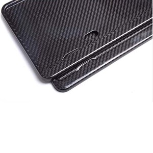 Matrícula de fibra de carbono personalizada de alta calidad para automóviles Característica ligera - Product Image 3