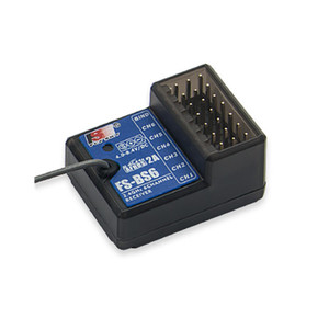 Receptor RC Flysky 2.4G 6CH FS-BS6, Protocolo AFHDS 2A, Alcance de 100-300m, Giroscopio Integrado, Fail-Safe para Transmisor FS-GT5 FS-IT4S - Product Image 1