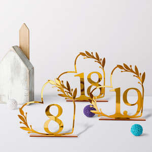 Segnaposto in Acrilico <span class=keywords><strong>per</strong></span> <span class=keywords><strong>Numeri</strong></span> Tavolo Matrimonio, Supporti <span class=keywords><strong>per</strong></span> <span class=keywords><strong>Numeri</strong></span> Tavolo <span class=keywords><strong>per</strong></span> Feste, Banchetti Nuziali, Ristoranti ed Eventi - Product Image 4