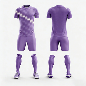 Uniforme de Fútbol de Malla Transpirable de Secado Rápido de Alta Calidad, Uniforme de Entrenamiento de Fútbol, Conjunto de Uniforme de Fútbol de Diseño Nuevo al por Mayor - Product Image 1