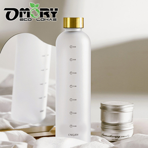 OMORY Time Matte Lightweight Water <b>Bottle</b> 1000ML OutdoorPortable <b>Bottle</b> Daily Drinking Kettle <b>Bottle</b> - Product Image 5