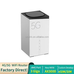 Router Inalámbrico WiFi6 para el Hogar <span class=keywords><strong>y</strong></span> la Oficina, Sistema Dual 5G SA NSA MT6877 <span class=keywords><strong>y</strong></span> MT7981, CPE para Juegos, Ranura para Tarjeta SIM, OEM de Fábrica - Product Image 2