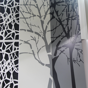 Conception de mur de bâtiment en aluminium ajouré sculpté sur mesure - Product Image 6