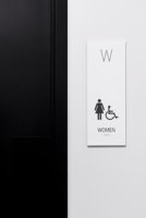 BOYANG personnalisé bâtiment chambre Plaques acrylique Braille porte numéro signe plaque pour extérieur jardin porte décor