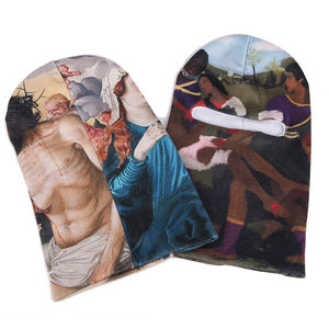 カスタムロゴデザインあなた自身のフェイスマスクニットフルフェイスカバー女性スキーマスクバラクラバ - Product Image 2