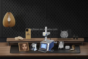 JUNFEI Desktop-Lasermarkiermaschinen 20W 30W 50W Kompakte 2.5D-Faserlaser für Metall, Glas, Messing Tiefengravur - Product Image 5