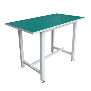 Table de travail antistatique pour chaîne de montage de haute qualité, personnalisée, avec convoyeur à bande et éclairage LED - Product Image 5