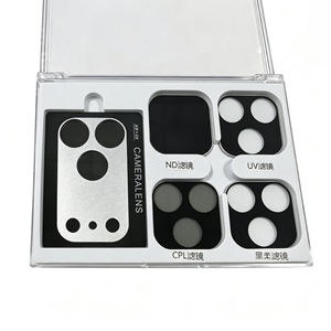 พร้อมส่ง Eagle Eye Precise Camera Protector ชุดฟิลเตอร์เลนส์ 5-in-1 ป้องกันแสงสะท้อน สำหรับ Apple <span class=keywords><strong>iPhone</strong></span> 17 16 15 14 Pro Max - Product Image 3