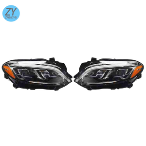Faro Delantero Original para <span class=keywords><strong>Mercedes</strong></span>-Benz GLE AMG W166 2015-2019, GLE320 350d 250d 400 450 <span class=keywords><strong>300d</strong></span> GLE63 43 USA, Luz Geométrica - Product Image 3