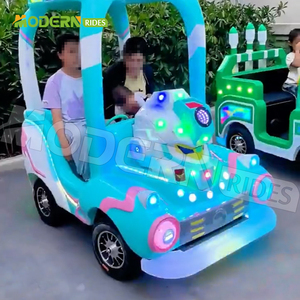 Équipement d'amusement pour enfants Parc à thème Fairground Centre commercial City Park Trampoline Park Mini 24V Battery Car Ride à vendre - Product Image 4