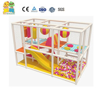 Aire de jeux intérieure compacte pour enfants, toboggan, piscine à balles, château gonflable, équipement de jeux commercial