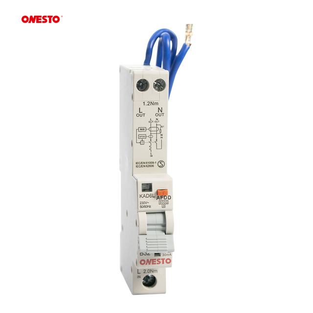 ONESTO OneArc Fault Detection Device AFDD Arc Fault Circuit Interrupters RCBO Protection with Leakage