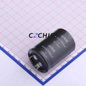 ตัวเก็บประจุแบบอิเล็กโทรไลต์อะลูมิเนียมแบบ Snap-in รุ่น ELH2WM681R50LT ชนิด Through-hole (THT) ขนาด D35xL50 มม. 680uF 20% 450V 10 มม. - Product Image 1