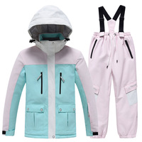 Combinaison de ski pour enfants costume garçons filles hiver extérieur imperméable chaud épaissi simple planche double planche vêtements de ski pour enfants