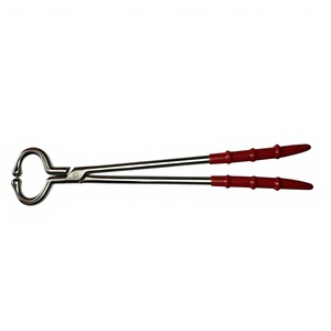 คีมจับจมูกวัวแบบสปริงสแตนเลสอย่างดี ขนาด 48 ซม. สำหรับปศุสัตว์ - Product Image 2