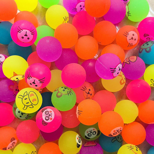 30mm mới vui độ đàn hồi cao đa màu sắc quả bóng siêu nảy Bóng đồ chơi cho trẻ em - Product Image 6