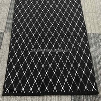 Tapis de porte en coton à sublimation personnalisée, imprimé léopard guépard, tapis superposés
