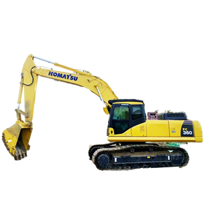 Excavatrice d'occasion Komatsu PC360 d'origine japonaise, 36 tonnes, avec moteur et pompe hydraulique, coupleur rapide, brise-roche - Product Image 1