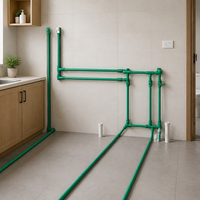 Embout de tuyau PPR, bouchon de raccordement par fusion pour l'étanchéité et les tests de pression des conduites d'eau, approvisionnement en vrac PN25 20-110mm DIN