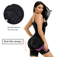 Shaper Colombianas HEXIN Diseño Ganchos ajustables y cremallera Mujeres Fat Tummy Control Lencería Cintura alta Hip Enhancer Shapewear