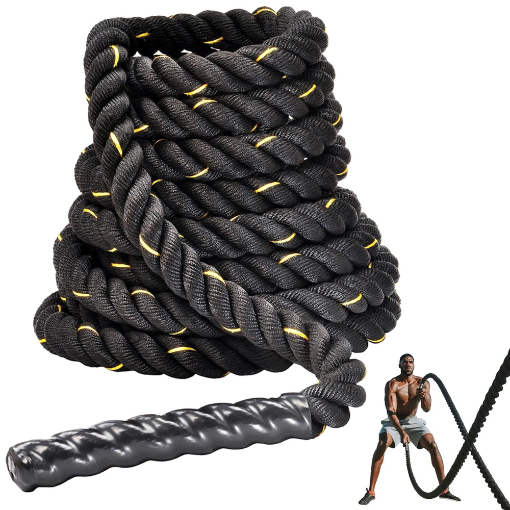 Heavy Battle Ropes 1.5 Inch 30 Ft- Polyester Workout Barbados | Ubuy