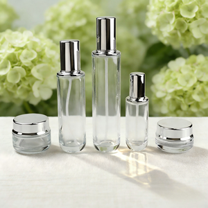 Emballages cosmétiques, flacons en verre pour lotion et sérum, pots à crème de 30g, 50g, 100ml, avec couvercles, ensemble cosmétique pour femmes - Product Image 3
