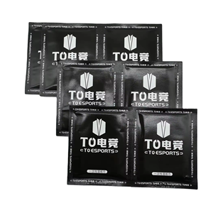 Lingettes de désinfection écologiques pour cybercafé avec logo personnalisé, lingettes portables pour nettoyer le clavier d'ordinateur - Product Image 1