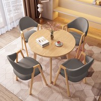 Petite table et chaises décontractées pour réception, idéales pour boutique, appartement ou bureau – Prix négociable – Ensemble de salon