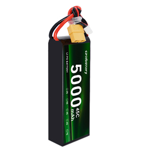 Batería para Drones de Alta Capacidad Personalizada en Stock: 5000mAh, 5500mAh, 6500mAh, 8000mAh, 3S, 4S, 6S, 4.2V, 4.35V, 4.45V, 60C, 100C, 120C - Product Image 1
