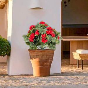 <span class=keywords><strong>Amazon</strong></span> buis topiaire arbre à fleurs artificielles avec des plantes de sol pour la maison jardin - Product Image 2