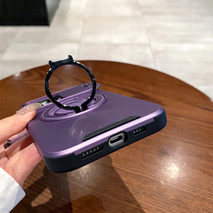 Funda resistente con anillo y soporte para iPhone 17, funda para iPhone 17 Pro con cubierta deslizante para la cámara - Product Image 6