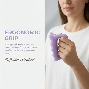 Masajeador Manual Portátil Sin Electricidad, Eliminador de Nudos Musculares, Herramienta Ergonómica para Masaje Corporal Profundo de Espalda, Cuello, Hombros y Piernas - Product Image 3